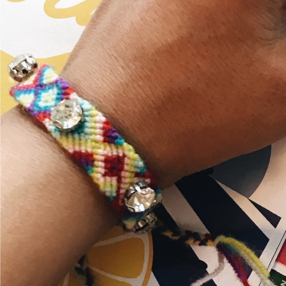 Woven bracelet, handmade bracelet, women’s jewelry, multicolor bracelet